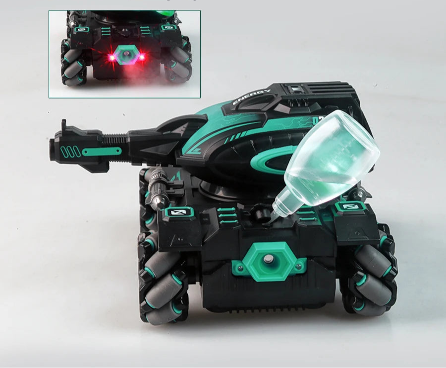 High-Speed RC Spray Car 2.4GHz – Remote Control Water Bullet Car for Outdoor Racing and Stunts