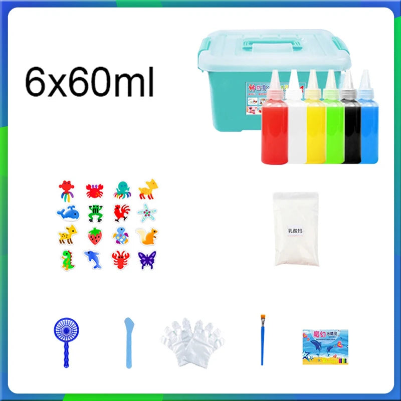 DIY AQUA Fairy Elf Kit – 3D Gel STEM Craft Toy for Kids Ages 4+
