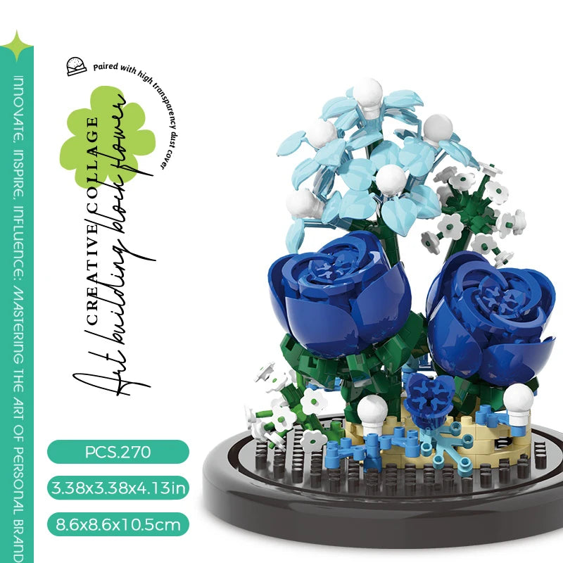 Brain Teasers DIY Flower Bouquet Kit | Creative Riddles Hard Challenge