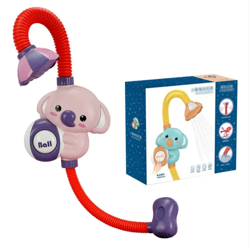 Cute Duck Bathtub Toy Set – Floating Bath Toys for Babies & Toddlers (Ages 6 Months+)