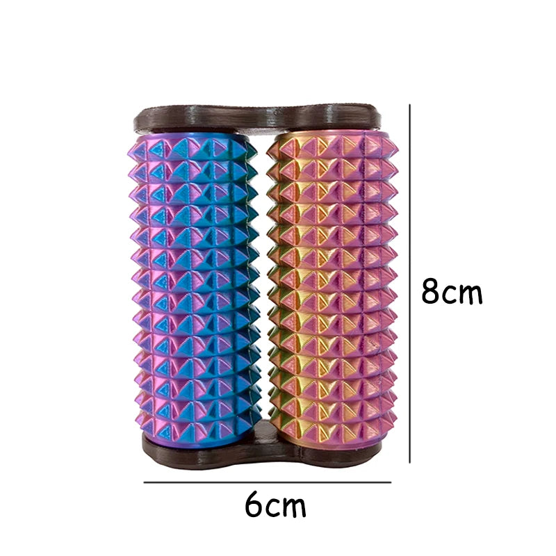 CalmiRoll™ Double-Axis Stim Fidget Toy – Stress Relief for Autism & ADHD