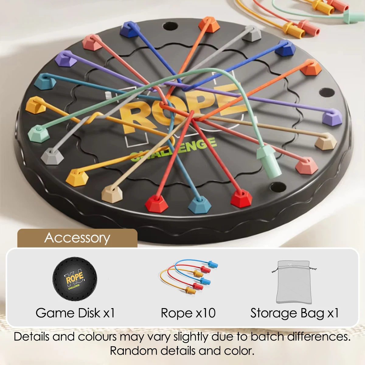 LogicMates™ Montessori Gobble Game – Three In A Row Logic Board Toy for Kids & Families