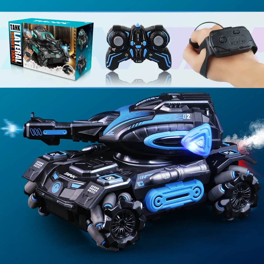 High-Speed RC Spray Car 2.4GHz – Remote Control Water Bullet Car for Outdoor Racing and Stunts