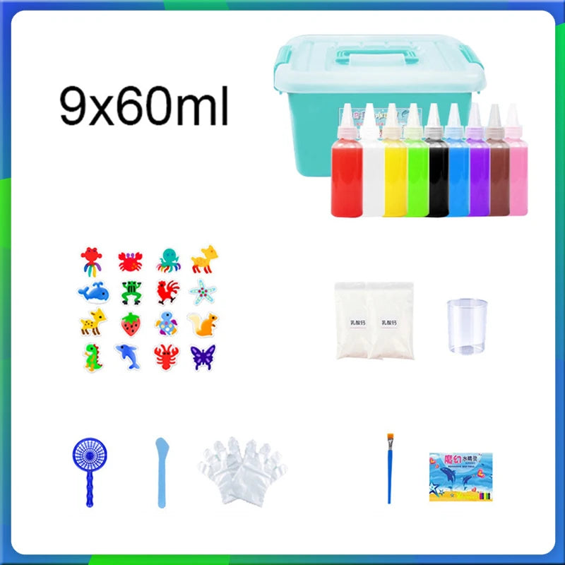 DIY AQUA Fairy Elf Kit – 3D Gel STEM Craft Toy for Kids Ages 4+