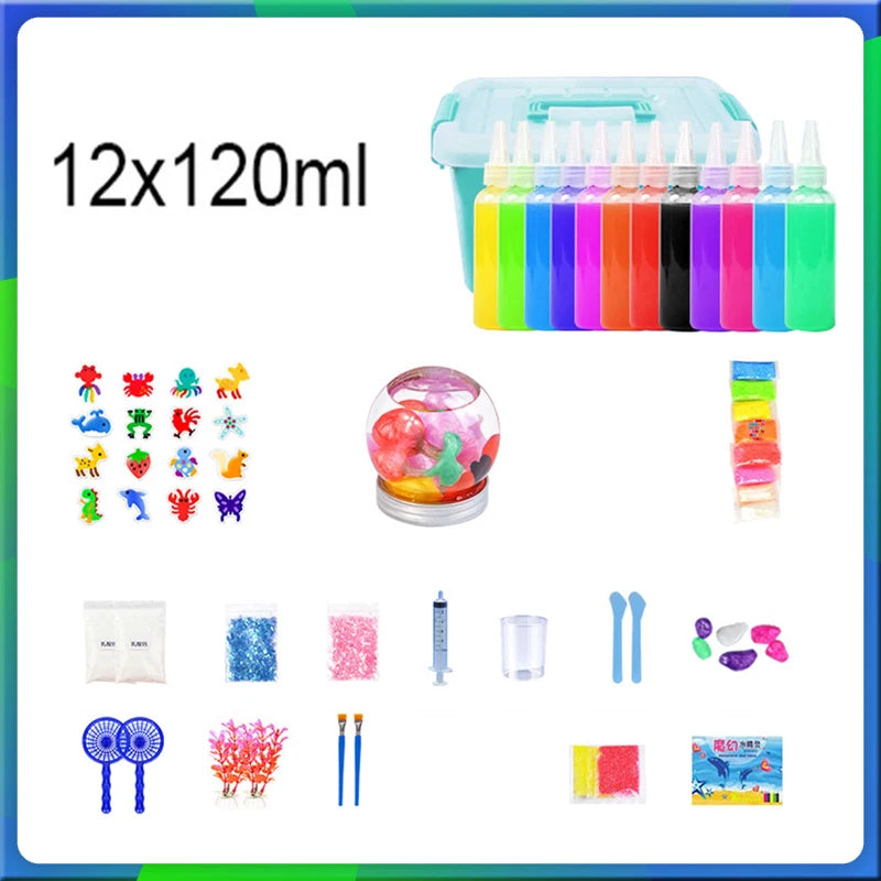 DIY AQUA Fairy Elf Kit – 3D Gel STEM Craft Toy for Kids Ages 4+
