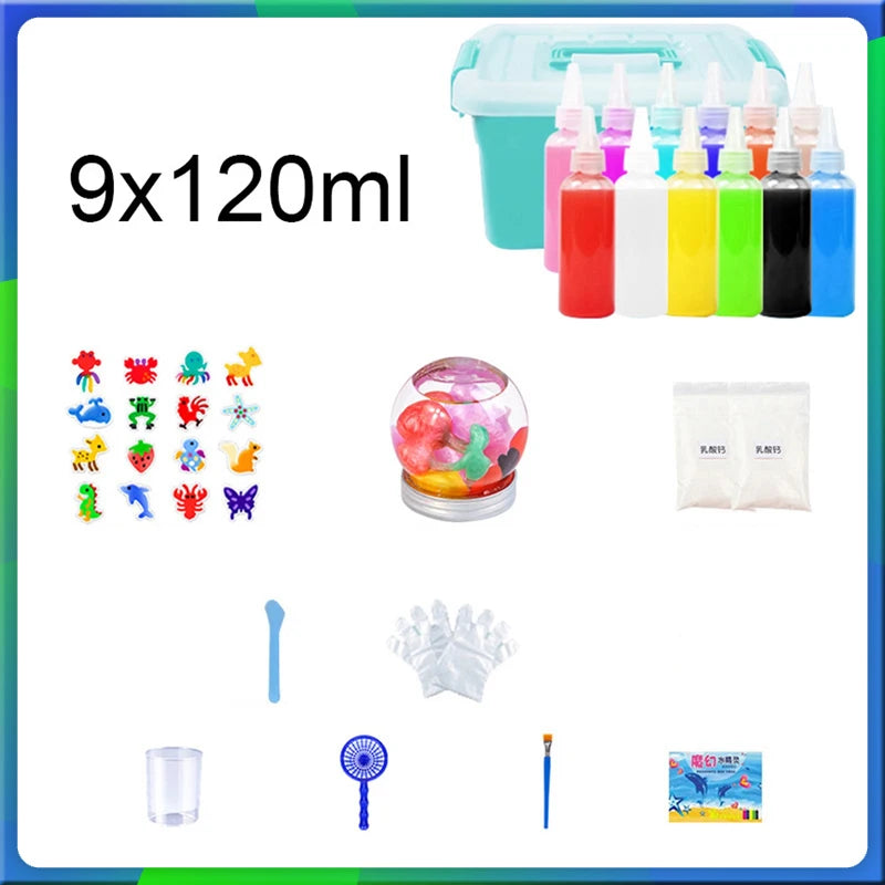DIY AQUA Fairy Elf Kit – 3D Gel STEM Craft Toy for Kids Ages 4+