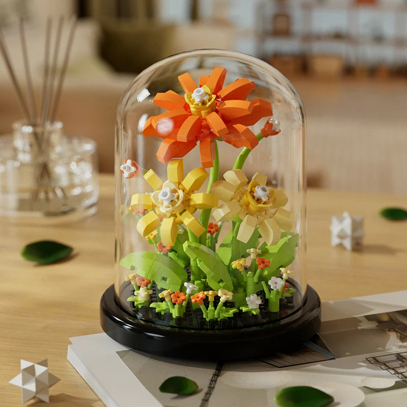 Brain Teasers DIY Flower Bouquet Kit | Creative Riddles Hard Challenge