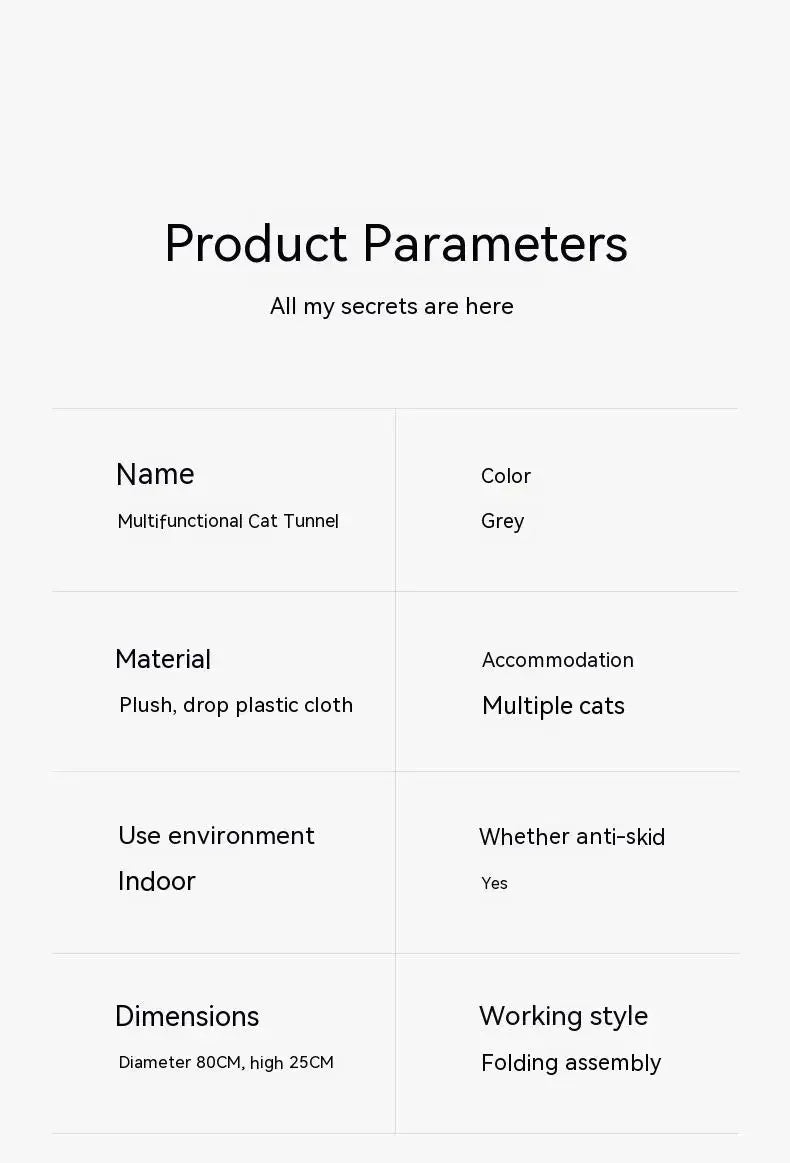 Plush Donut Cat Cave Bed for Anxiety Relief, Napping & Indoor Play