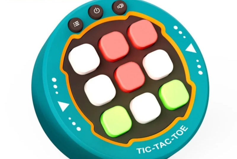 green tic tac toe digital game