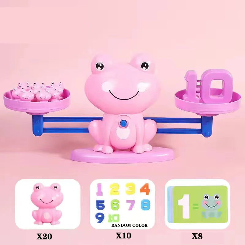 FroggyCount™ Balance Abacus – Early Math Brain Teasers & Puzzle Toy for Kids