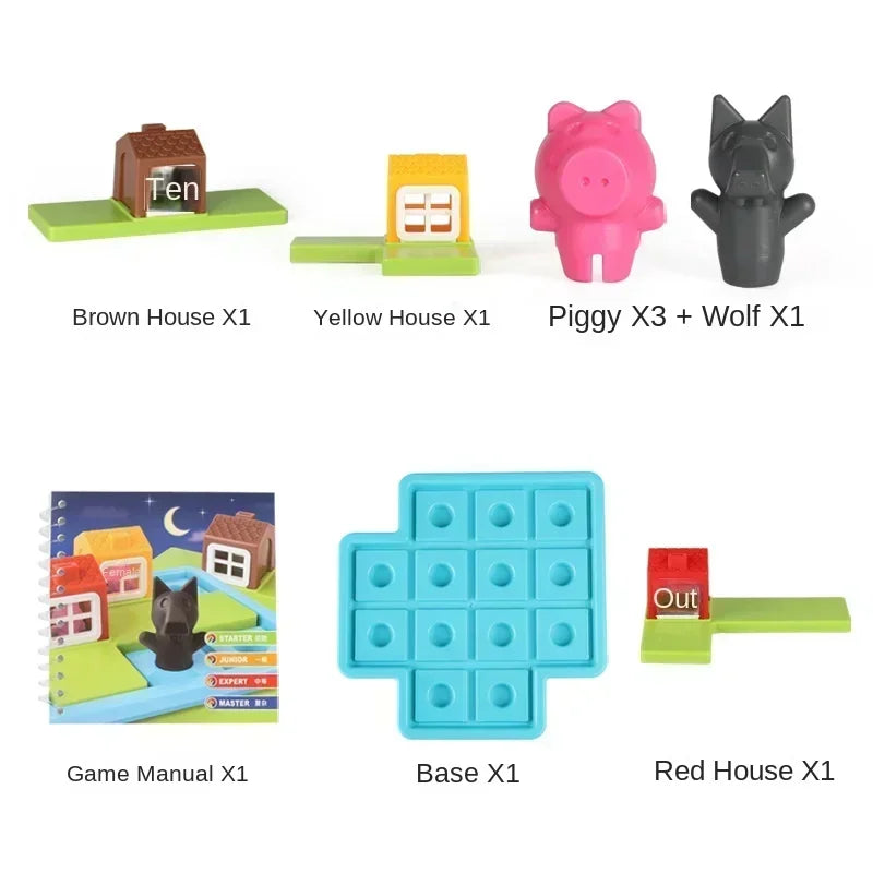 Sensory learning tool combining storytelling and puzzle-solving.