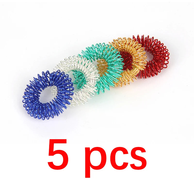 Spiky Acupressure Sensory Rings – Portable Sensory Toy for Calm & Focus