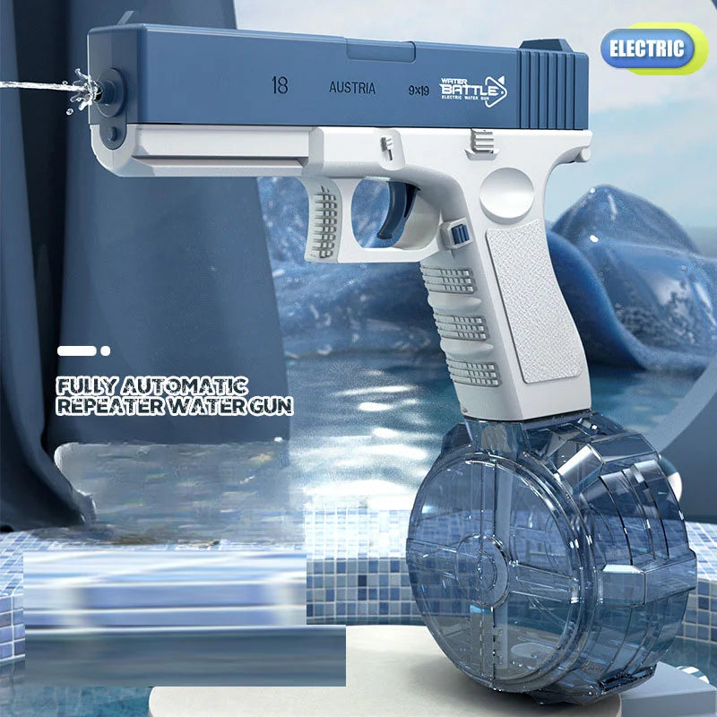 Electric Water Gun – Rechargeable Automatic Water Blaster for Kids