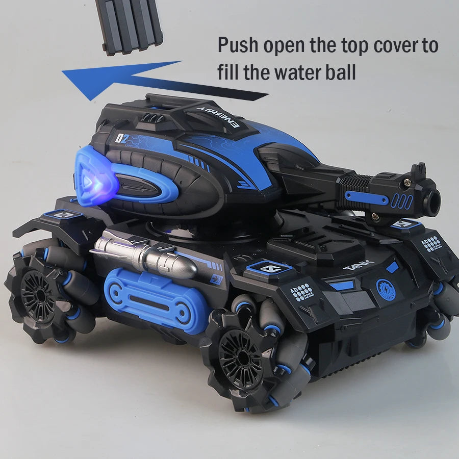 High-Speed RC Spray Car 2.4GHz – Remote Control Water Bullet Car for Outdoor Racing and Stunts