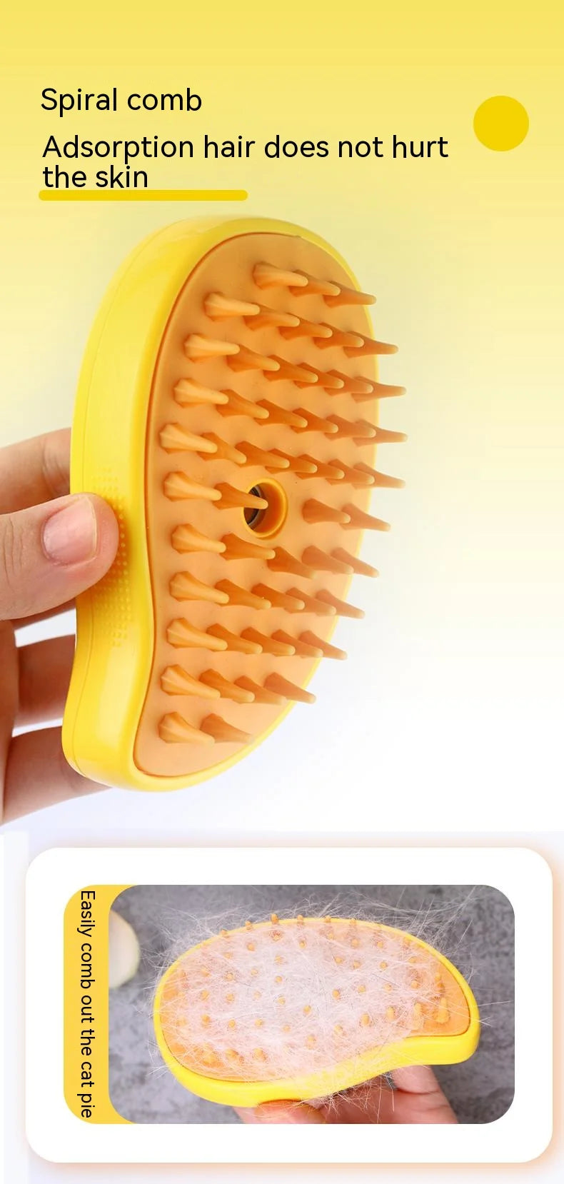 USB rechargeable grooming tool for pets