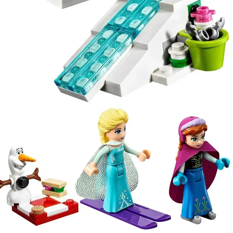 Frozen Elsa Mermaid Puzzle – Princess Castle Toy for Kids Ages 3+