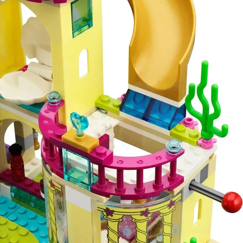 Frozen Elsa Mermaid Puzzle – Princess Castle Toy for Kids Ages 3+