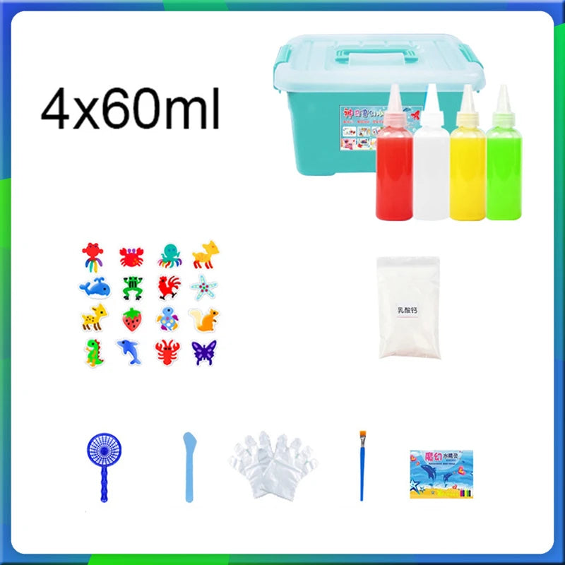 DIY AQUA Fairy Elf Kit – 3D Gel STEM Craft Toy for Kids Ages 4+