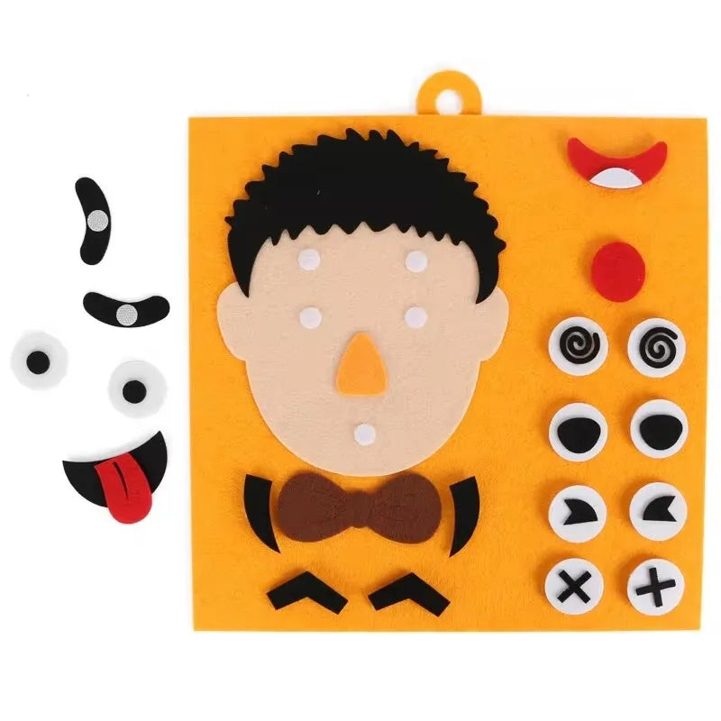 Emotion Change Puzzle Toy for emotional learning and self-regulation