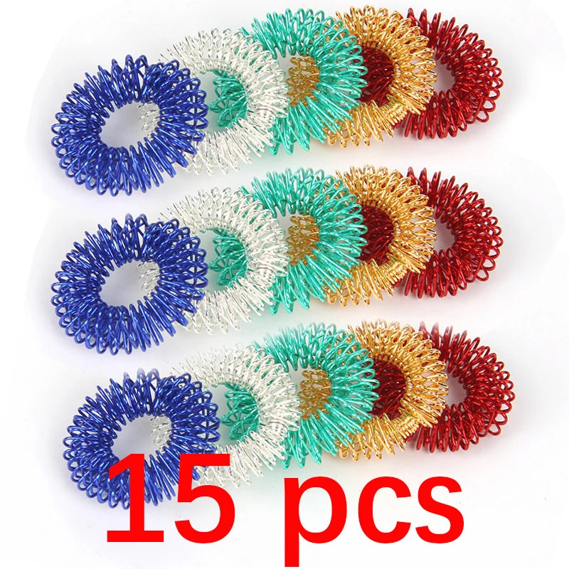Spiky Acupressure Sensory Rings – Portable Sensory Toy for Calm & Focus