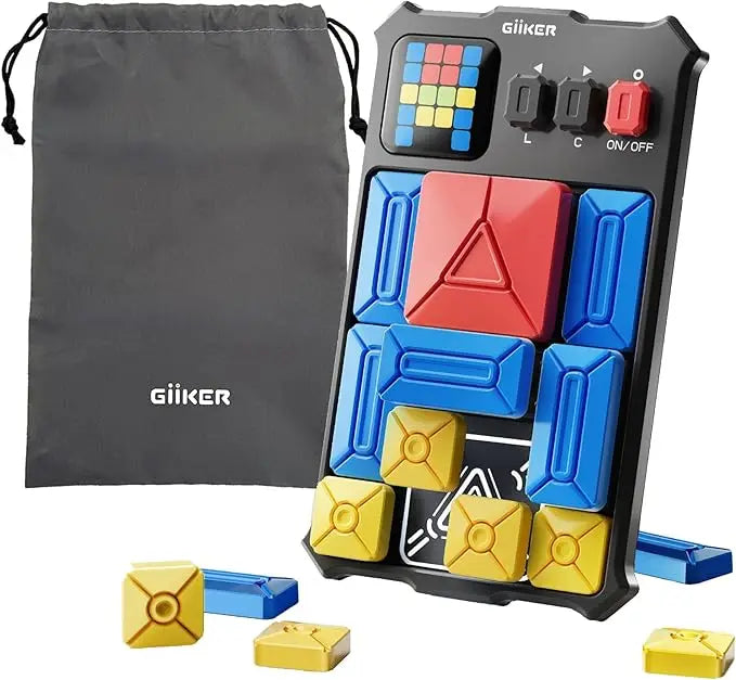 Giiker Super Slide Puzzle – 500+ Smart Brain Teaser Game for Kids