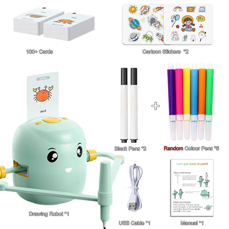AI-Powered Smart ArtBot Drawing Robot