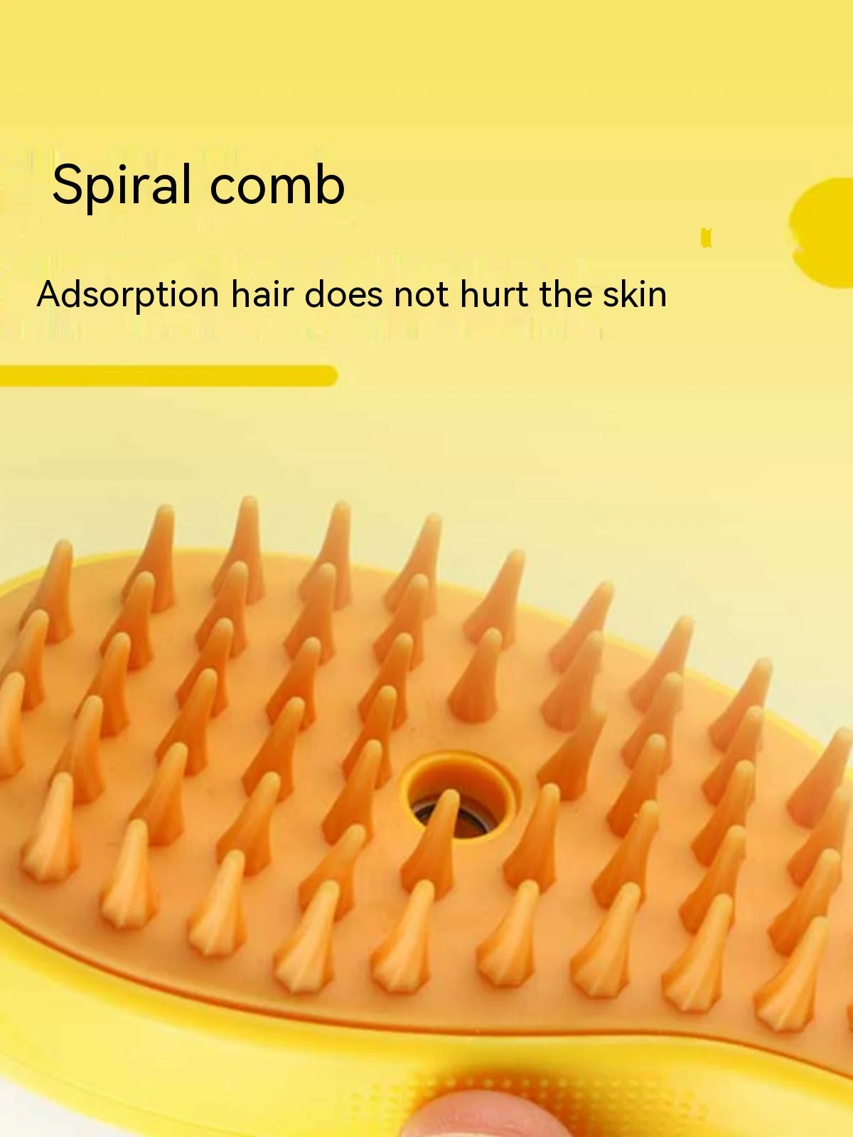 Anti-static pet hair comb