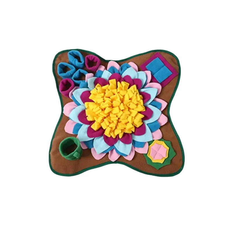 SniffNuzzle Enrichment Mat – Interactive Snuffle Mat with Lick Pad for Dogs & Cats