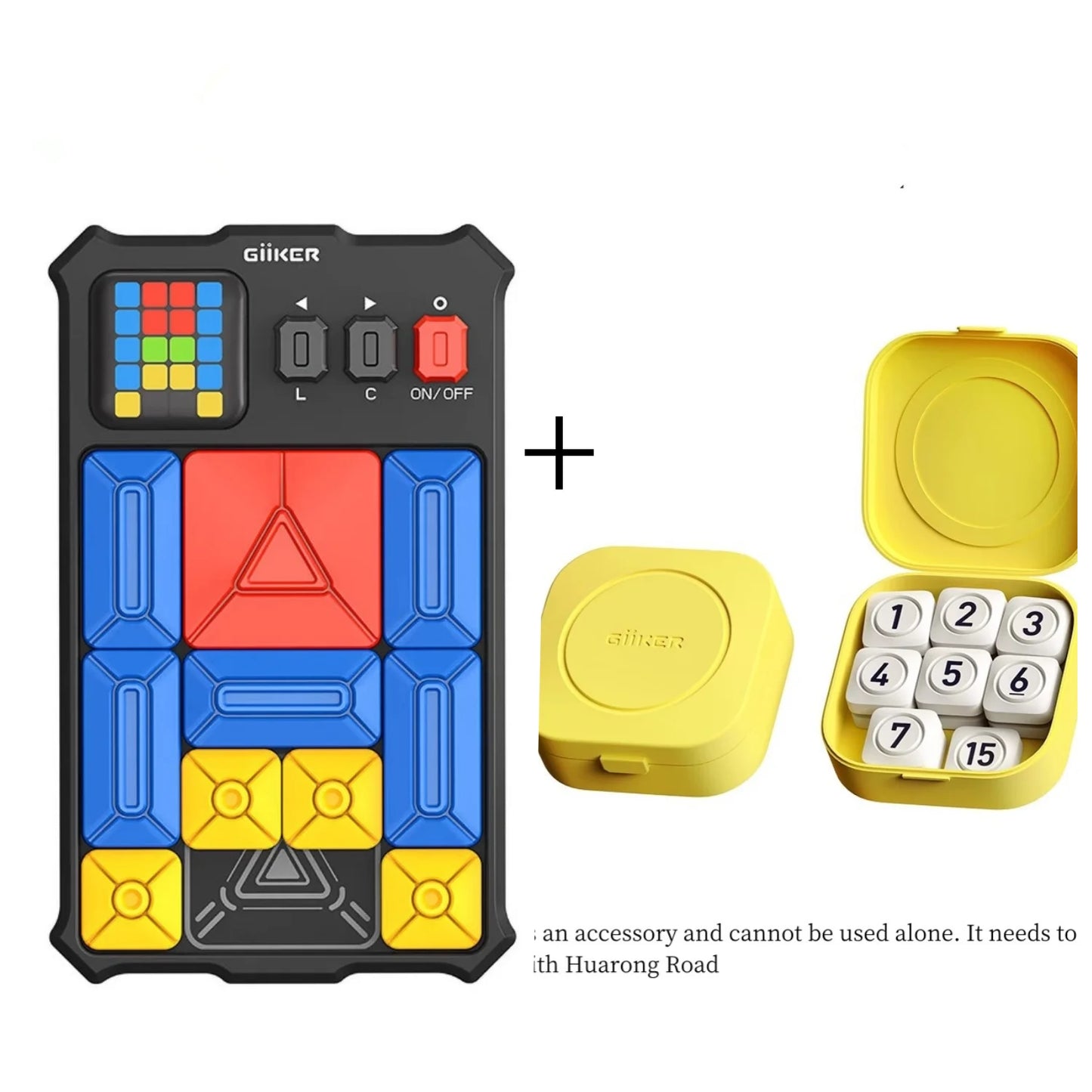 Giiker Super Slide Puzzle – 500+ Smart Brain Teaser Game for Kids