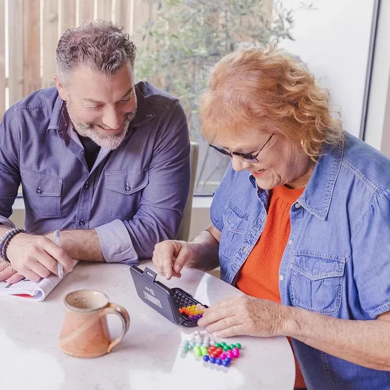 Portable Kanoodle puzzle game for kids and adults – perfect for travel fun