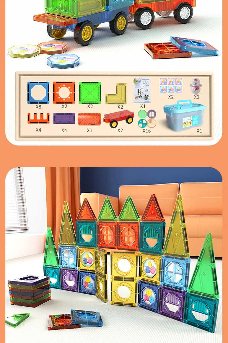 STEM toy encouraging fine motor and spatial skills