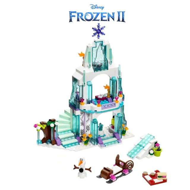 Frozen Elsa Mermaid Puzzle – Princess Castle Toy for Kids Ages 3+