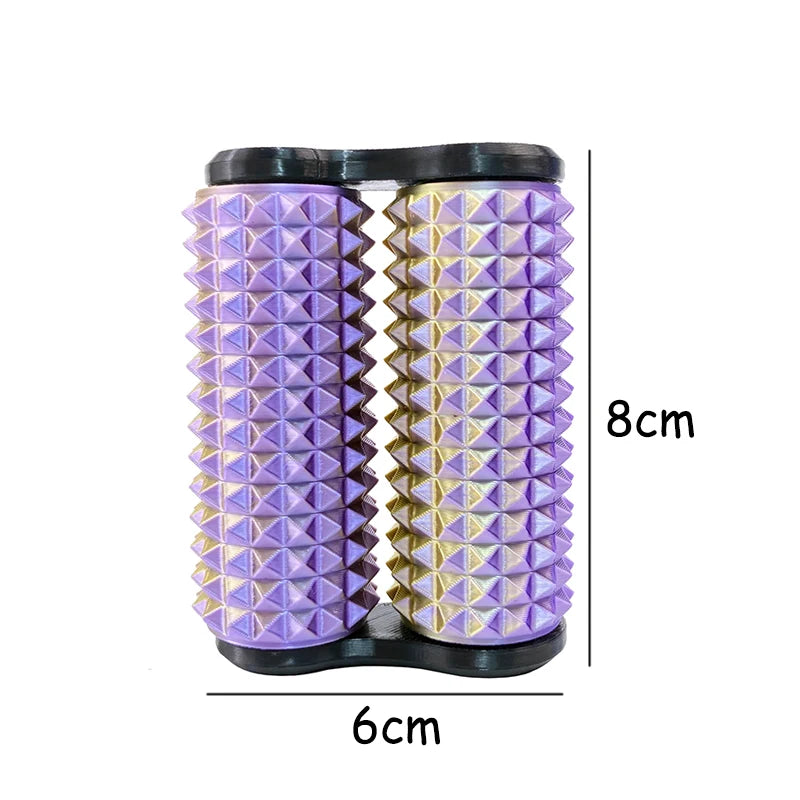 CalmiRoll™ Double-Axis Stim Fidget Toy – Stress Relief for Autism & ADHD