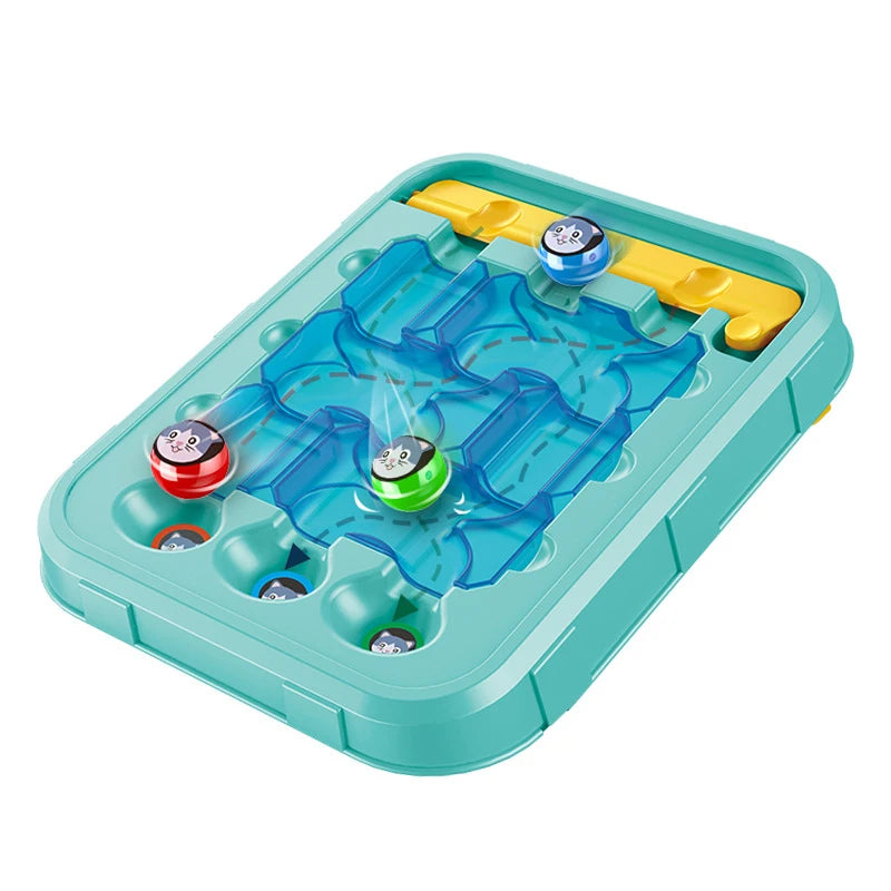 BrainRoll™ Ball Maze Puzzle Game – Logic & Reasoning Educational Toy for Kids 3+
