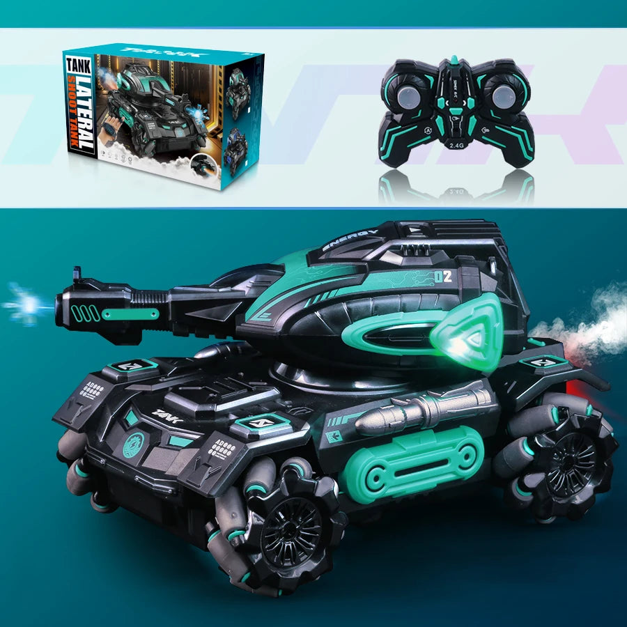 High-Speed RC Spray Car 2.4GHz – Remote Control Water Bullet Car for Outdoor Racing and Stunts