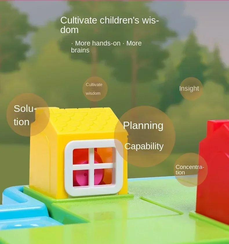 FairyTaleBuild™ Three Little Pigs 3D Puzzle – Story-Based Brain Teaser for Kids