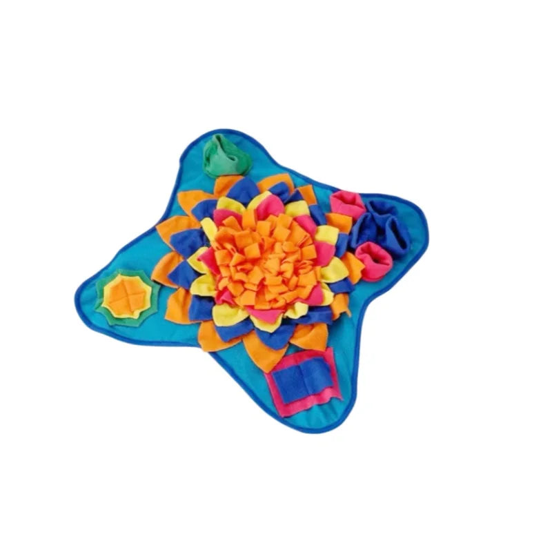 SniffNuzzle Enrichment Mat – Interactive Snuffle Mat with Lick Pad for Dogs & Cats