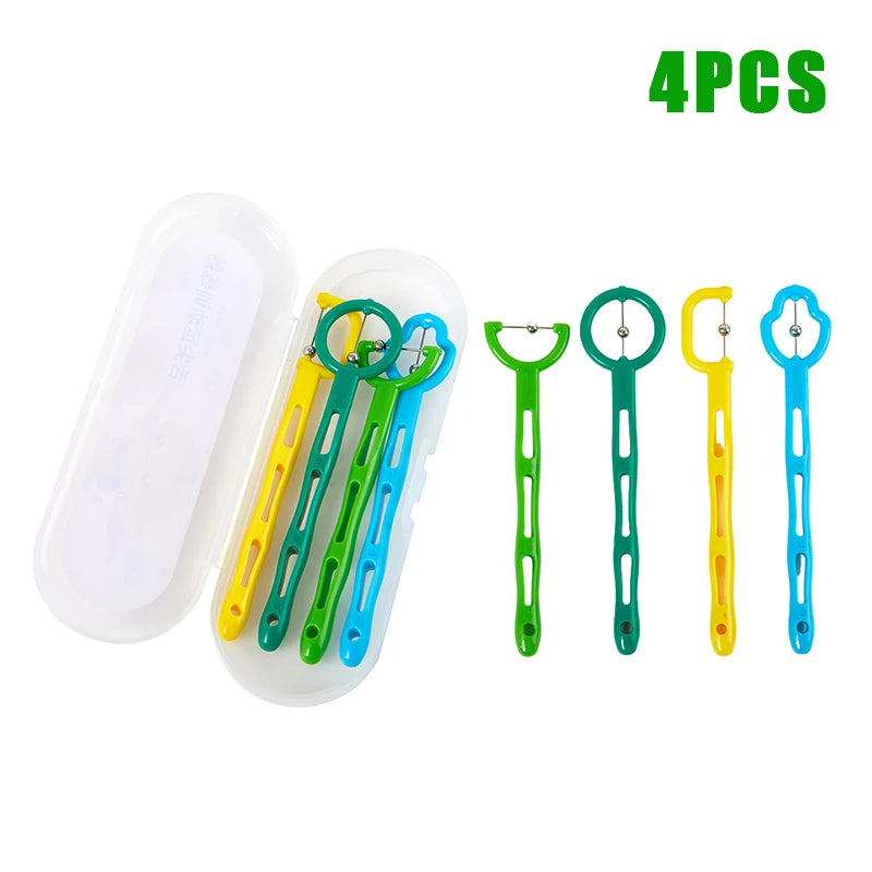 4 Lightweight tongue training set for speech delay therapy