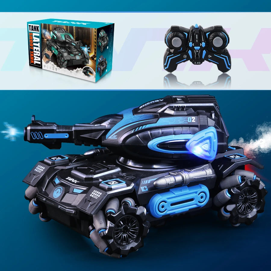High-Speed RC Spray Car 2.4GHz – Remote Control Water Bullet Car for Outdoor Racing and Stunts