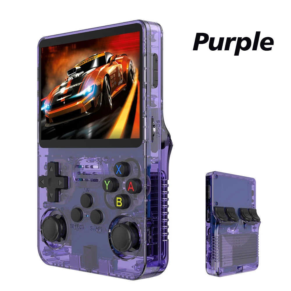 R36S Retro Handheld Game Console – 64GB, 15,000 Games, IPS Screen