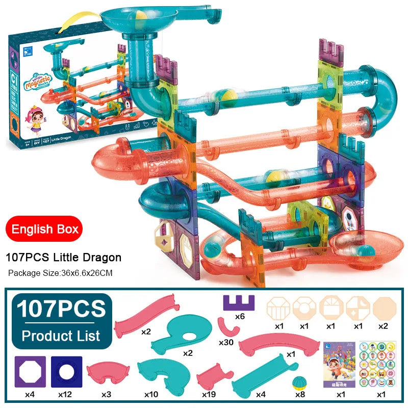 GlowTracks LED Magnetic STEM Sensory Racing Toy for Kids with Autism & ADHD