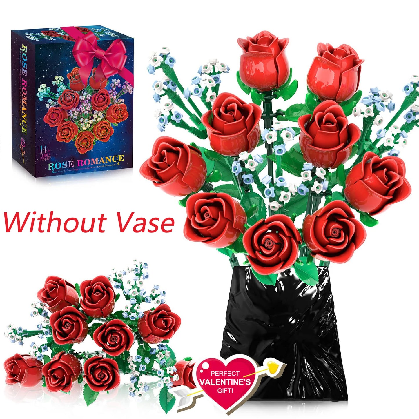 1009PCS Sunflower Building Blocks | Creative Floral DIY Gift Set
