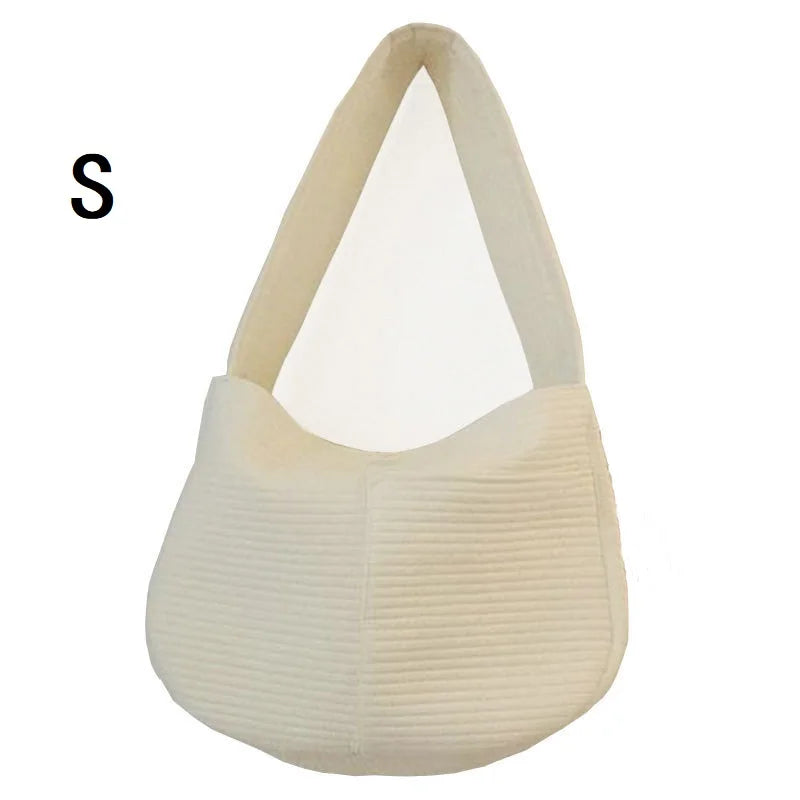 Stylish pet sling carrier bag perfect for cat and dog travel