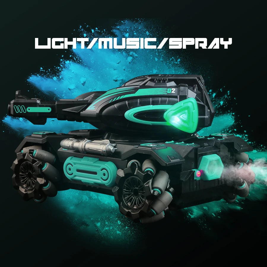 High-Speed RC Spray Car 2.4GHz – Remote Control Water Bullet Car for Outdoor Racing and Stunts