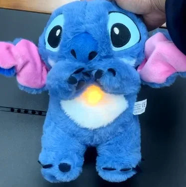 Stitch Musical Plush Doll – Soft Disney Night Light Toy for Babies and Toddlers
