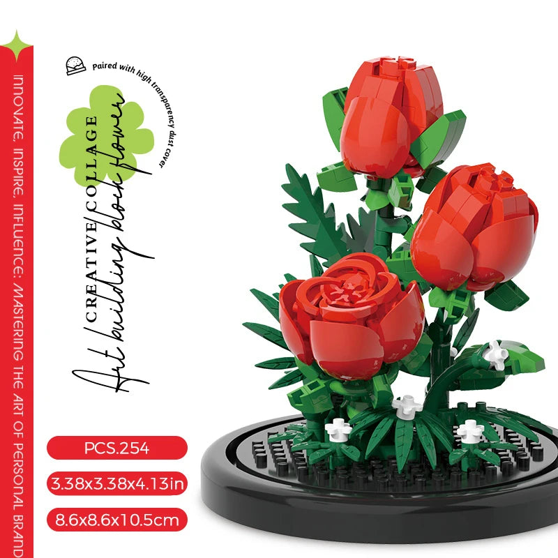 Brain Teasers DIY Flower Bouquet Kit | Creative Riddles Hard Challenge