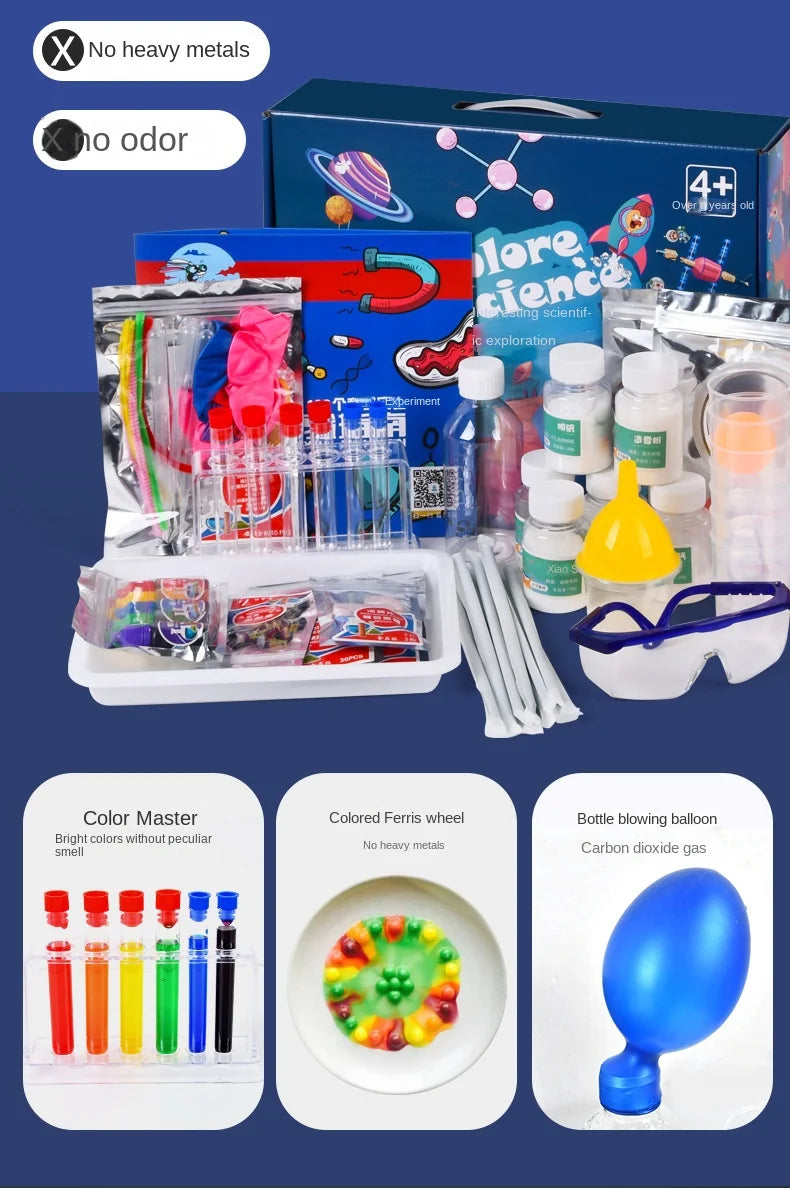 STEM Kids Science Lab Kit – Educational Chemistry Experiments