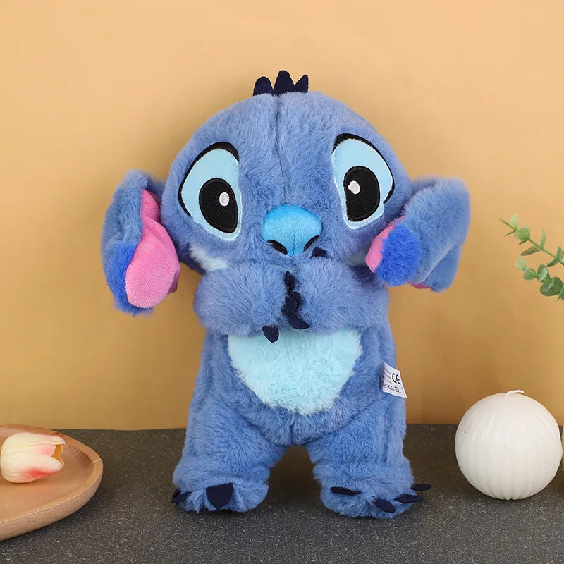 Stitch Musical Plush Doll – Soft Disney Night Light Toy for Babies and Toddlers