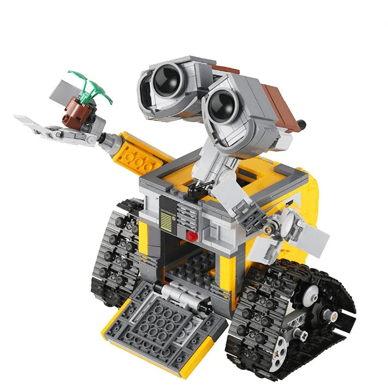 Wall-E Inspired STEM RC Robot – Electric Motor Building Blocks