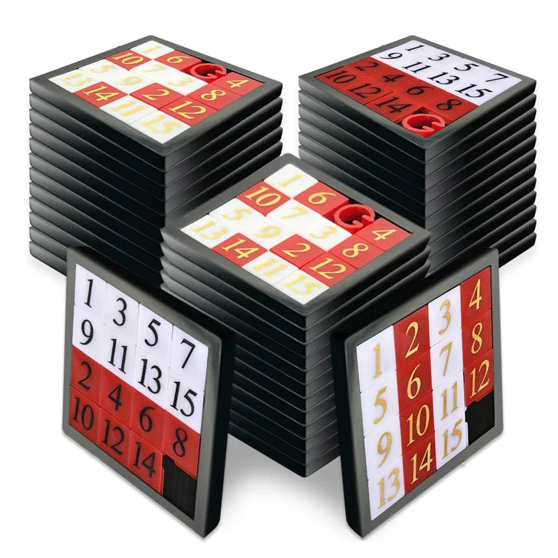 Montessori-inspired Sliding Puzzle for IQ development